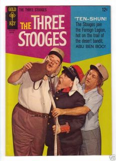 The Three Stooges 27 Photo cvr Stoogemania 1966 VF