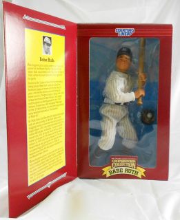 Lineup MLB Cooperstown Collection 12 Yankees Babe Ruth Figure