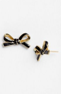kate spade new york skinny mini bow stud earrings