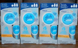 Glade Tough Odor Solutions Clear Springs Sense Press Spray Refills