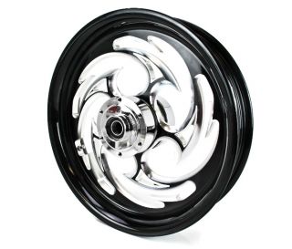 08 12 Suzuki Hayabusa RC Components 1 Piece Front Wheel Black Eclipse