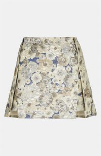 Topshop Floral Jacquard Skirt