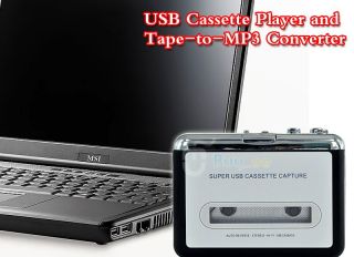  to PC USB Cassette to  Converter Capture Adapter Audio Music Player