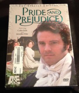  PREJUDICE Special Edition NEW DVD Widescreen Colin Firth Jennifer Ehle