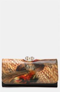Ted Baker London Woodland Faces Bobble Matinee Wallet