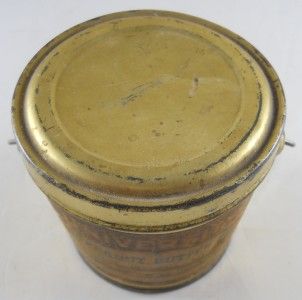  RARE University Peanut Butter Tin with Handle Collectible Tins