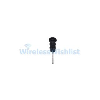  Silicone Headset Plug Quantity 1 Color Black Protect your phone