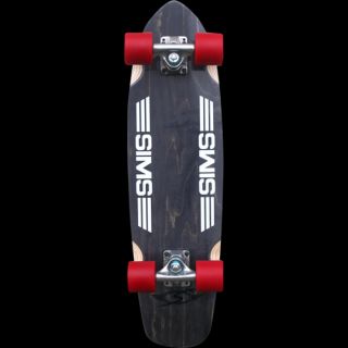 Sims Competition Complete Skateboard 8 x 29 Black  USA
