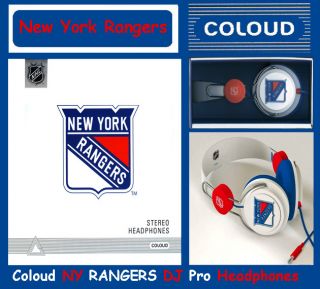 COLOUD New York Rangers Over Ear DJ Headphones