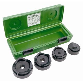 Greenlee 7304 2 1 2 4 Conduit Size Standard Round Knockout Punch Kit