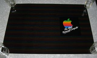 VINTAGE   APPLE COMPUTER POSTER & BOOK COVER MINT 1980s
