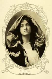 1904 Print Broadway Play Stage Silent Film Actress Maude Fealy