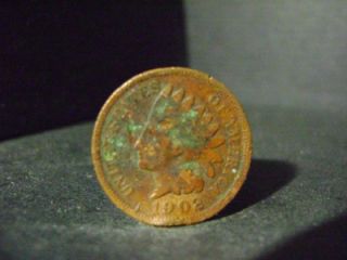 1902 Indian Head Wheat Penny 1 One Cent Coin U s A LOTC8