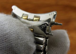 Vintage 14k Solid Gold Combi Jubilee Bracelet Watch Band Datejust