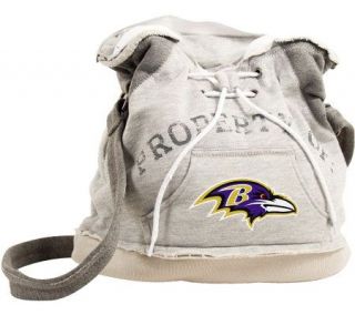 NFL Baltimore Ravens Hoodie Duffel Bag   A319561