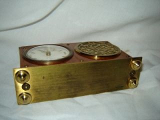 Vtg Remembrance Alarm Clock Music Box Oh What A Beautiful Morning