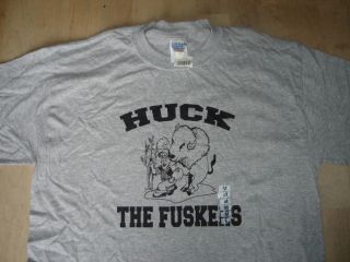 New Colorado Buffaloes Huck The Fuskers T Shirt Medium