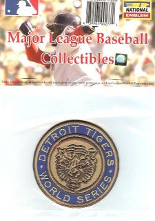 1968 Detroit Tigers World Series Patch MLB Licensed