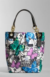 COACH PARKER BUTTERFLY PRINT TOTE
