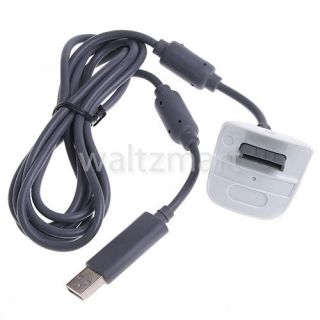  Pack USB Charge Cable Cord Kit for Xbox 360 Wireless Controller