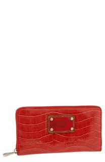 MARC BY MARC JACOBS Dr. Q   Croc Large Zip Around Wallet