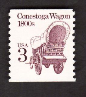 US 2252 Mint NH VF 3 Cent Conestoga Wagon 1800S