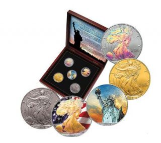The Franklin Mint 2009 US Silver Eagle Dollar Collection —