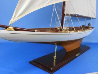 columbia 60 sailboat decoration model ship new