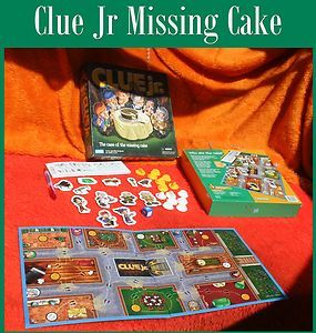 Clue JR Case of the Missing Cake Game 2003   Excellent condition 100%