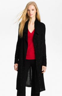 Anne Klein Sequined Long Cardigan (Petite)