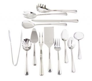 Reed & Barton Stainless Steel 13 Piece Mendon Serving Set —