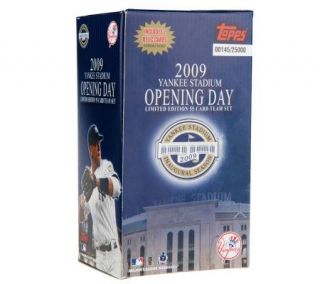 NY Yankees 2009 Stadium Opening Day Limited Edition Card Set