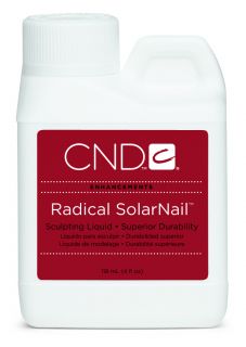 CND 4oz Radical Solarnail Sculpting Liquid 4 oz 118ml New