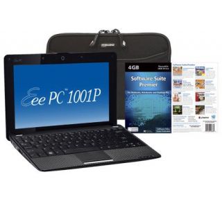 Asus Eee PC 1001P 10.1 250GB Intel Atom N450 Processor  Black