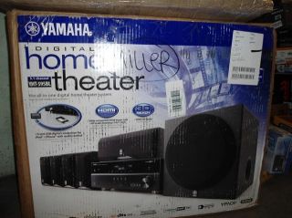 Yamaha YHT 595BL Complete 5 1 Channel Home Theater System
