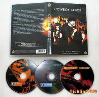 New Cowboy Bebop Complete TV 26 Series Perfect DVD
