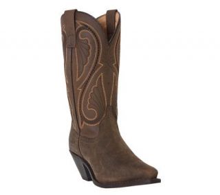 Laredo Womens 11 Tan Distressed Boots —