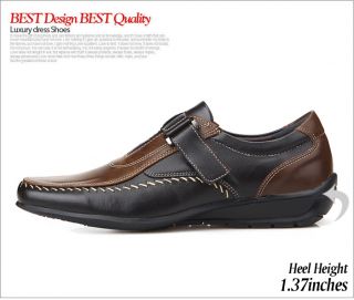 Sense Comfort Casual Club Loafers Brown Mens Shoes