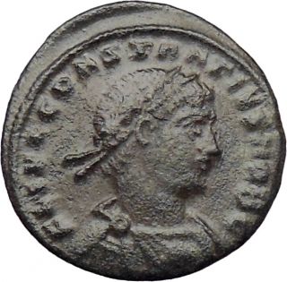 Constantius II as Caesar Constantine I Son 327AD Ancient Roman Coin