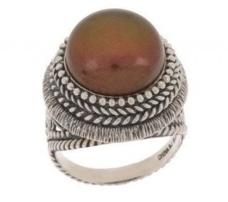 As IsArtisan CraftedSterling 13mm Cultured P earl Ring —