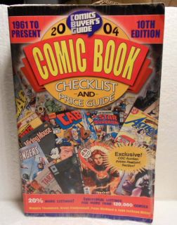 krause cbg comic book checklist price guide 1961 to 2003 10th ed vg+