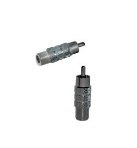 Coaxial Adapter F Female to RCA Male