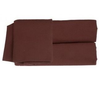 Isaac Mizrahi Live 4PC Full Size Cotton Cashmere Sheet Set —