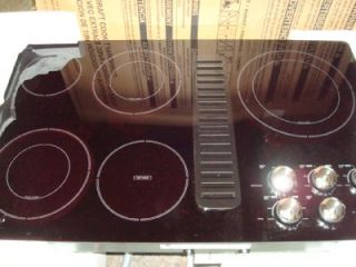 kitchenaid 36 in electric downdraft cooktop