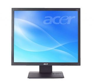 Acer 19 Diagonal LCD Monitor with Built in Speakers   Black
