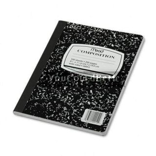 Mead Black Marble Composition Book Notebook Journal Lab