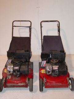 Used Toro 21 Commercial Lawn Mowers Two Cycle Engine Model 22031