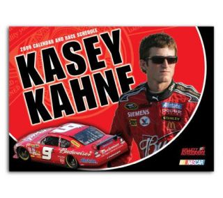 Kasey Kahne 2009 Wall Calendar with Racing Schedule —