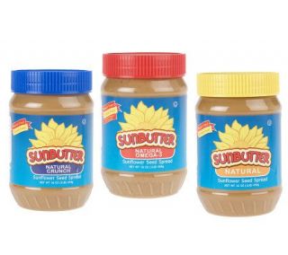 SunButter (3) 16oz. Jar Assortment —