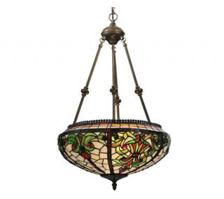 Tiffany Style 16 Barroco Inverted Pendant Lamp —